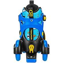 Fun Roll Beginner Roller Skates by Roller Derby, Adjustable Sizing, Skates for Kids, Boys, Girls(Tiburón de pizza Medium (11-2)) - Multicolor - Ver 6