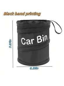 1/2pcs Colorsful Multi-Functional Car Trash Can, Vehicle Trash Can, Garbage Can For Car, Portable Trash Car, Multi-Functional Car Trash Can, Foldable Car Garbage Bin Storage Container - Multicolor - View 27