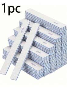 25pcs (Optional 80/80, 100/180) Grit Nail Files, Acrylic Nail Sanding Boards, Professional Manicure Tools, Suitable For Home & Salon, Durable Double-Sided - Multicolor - View 15