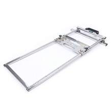 Silver Positioning Cutting Board Tool Stainless Steel Circular Saw Guide System Accurate Rip-Cut Track Rail Edge Cutting For 4" Saw - Silver - View 6
