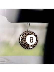 Leopard Print Car Fragrance Sheets, Car Air Freshener, Car Fragrance Mirror Hanging Decor, Creative Personalized Car Fragrance Sheets, Suitable For Car Interior And Wardrobe, Long-Lasting Scented Paper Air Freshener Hanging Decor, Car Interior Decoration, Car Accessories, Can Be Used For About 3 Months After Unsealing - Multicolor - View 13
