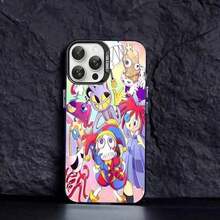 Anime "The A-Amazing D-Digital C-Circus" Phone Case For 17 16 15 14 13 12 11 Pro Max Air Plus Matte Shockproof Back Cover - Z5 - Xem 3