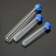 Transparente Plastikspritzen-Nadeln, 8*15mm Nähnadel-Aufbewahrungsbehälter (mit Deckel), Perlen/Knöpfe/Pailletten-Aufbewahrungsbox, Stickerei-Perlen-Nadelhalter, transparente Nadelflaschen (geeignet für Kreuzstich-Nähzubehör), Plastik-Zentrifugenröhrchen/PCR-Röhrchen 2,5 10 15 50ml EP-Röhrchen, Samenflasche, transparente farbige Kunststoffkappen-Nadelflaschen, Handnähnadel-Aufbewahrungsflasche, Mehrzweck-transparente Kunststoff-Aufbewahrungsflasche für Nähzubehör, Nadelhalter Nadelgarn-Set Aufbewahrungsflasche - Verschiedenfarbig - Übersicht 6