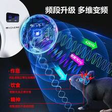 Repelente de plagas ultrasónico para interiores, onda ultrasónica y electromagnética de doble frecuencia que repele a las plagas, cobertura de 360°, control físico de plagas, eficaz contra mosquitos, insectos, ratones, pulgas, repelente de plagas, adecuado para el hogar, la cocina, la oficina, el hotel, el almacén - Blanco - Ver 2