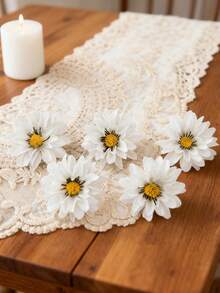 10/800 buc flori artificiale mici de crizantemă, potrivite pentru decorul casei, decorul nunții, decorul mesei de nuntă, decorul casei de primăvară, decorul camerei, decorul balconului, decorul bucătăriei, sufrageria, dormitorul, camera de zi, decorul petrecerii, buchet de mireasă, petrecere de ziua de naștere, decorul peretelui, decorul casei, cadou de ziua de naștere, decorul grădinii exterioare, Ziua Îndrăgostiților și alte ocazii. - Alb-81 - Vizualizare 7