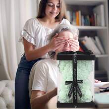 1 Gấu bông hoa hồng 25cm, Gấu bông hoa hồng, Gấu bông hoa hồng dễ thương và lãng mạn, Thích hợp cho sinh nhật, Hoa xốp nhân tạo, Quà tặng hoàn hảo cho Ngày lễ tình nhân, Ngày của mẹ, Gấu hoa xốp nhân tạo làm từ hoa hồng cho Ngày lễ tình nhân, Quà kỷ niệm hoặc Ngày lễ tình nhân cho Mẹ, Bạn bè, Ngày lễ tình nhân, Quà tặng tốt nghiệp - Xem 10