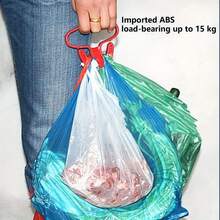 5pcs Grocery Bag Holder For Carrying Shopping Bags Handle Holder Supermarket Shopping Accessories