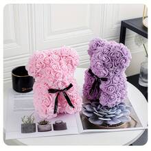 1 Gấu bông hoa hồng 25cm, Gấu bông hoa hồng, Gấu bông hoa hồng dễ thương và lãng mạn, Thích hợp cho sinh nhật, Hoa xốp nhân tạo, Quà tặng hoàn hảo cho Ngày lễ tình nhân, Ngày của mẹ, Gấu hoa xốp nhân tạo làm từ hoa hồng cho Ngày lễ tình nhân, Quà kỷ niệm hoặc Ngày lễ tình nhân cho Mẹ, Bạn bè, Ngày lễ tình nhân, Quà tặng tốt nghiệp - Xem 4