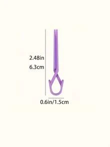 40pcs Nail Art Clip Set, Nail Polish Spill Prevention Clips, Shaping & Positioning Tools, Manicure Accessories, Spill Proof Assistants - Multicolor - View 5