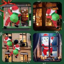 Santa Claus Inflable con Luz LED y Ventilador USB - Multicolor - Ver 5