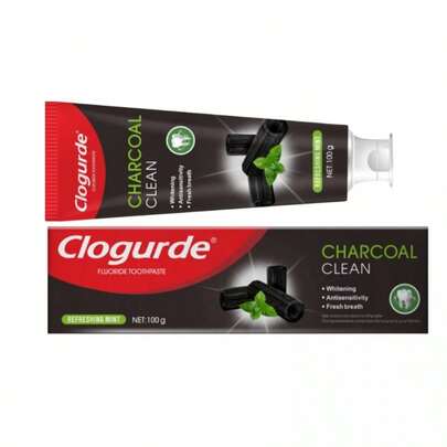 Pasta dental blanqueadora y anticaries con carbón