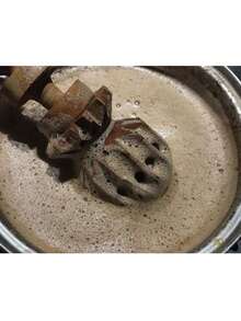 Molinillo De Madera Para Café Chocolate 36cm - Albaricoque - Ver 4