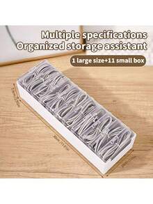 1 Set Cable Management Box, Power Cord And Charging Cable Organizer, Phone Charger Holder, Cord Winder, Desktop Cable Tidy Box, Cable Management Box, Cable Organizer, Cable Storage, Cable Organizer, Cable Organizer, Cable Storage Box, Charger Cable Organizer, Charging Cable Organizer, Cable Management Box, Zhsmyup Cable Organizer, Charger Organizer, Drawer-Style Cable Organizer, Charging Cable Storage Box - Multicolor - View 11