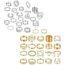 Women Mitten Rings - Multicolor - View 2