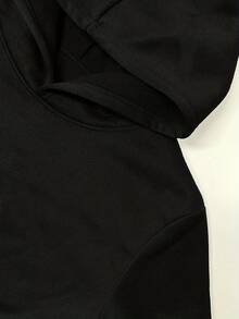 Life Is Better When You Smile Positivity Motivation Quotes Pullover Hoodie - Women's Pullover Hoodie  60% Cotton 40% Polyester Casual Sports, Daily Fashion,  Loose Fit, Party Outfits,Gift, Unisex Style, Black,S-3XL - Đen 11 - Xem 3