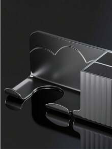 Modern Minimalist Style No-Nail No-Drill Bathroom Multi-Function Hair Dryer Storage Rack - Multicolor - View 3