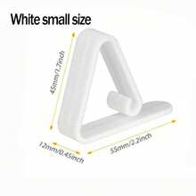 6/10/20/24pcs Transparent Plastic Tablecloth Clips, Used To Secure Non-Slip Tablecloths, Suitable For Weddings, Parties And Family Gatherings