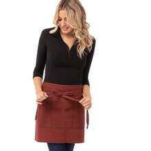 Unisex Uptown Server Apron For Professional Kitchen Use Durable Adjustable And Stylish Design With Multiple Pockets For Efficient Food Service In Restaurants Cafes And Catering Events - 紅海軍 - 查看 5