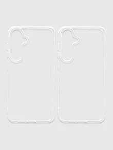 2pcs Clear Phone Case Compatible With Iphone&Galaxy - Clear - View 13