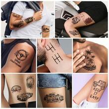 77 Hee Car Temporary Tattoo Adult Teen Kid Ic Half Leeve Fake Tattoo Ticker Arm Body Art Makeup For Man Wen - CarTattoo - View 6