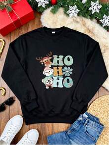 Women Sports Sweatshirts - Black - View 3