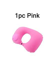 1/2/3个装充气颈枕,飞机旅行必备,符合人体工学的U型充气枕,贴合颈部曲线,便携轻巧,提供舒适支撑,缓解颈部压力,旅行必备 - 彩色 - 查看 28