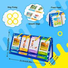 80Pcs/1 Set Sign Flash Cards For Phonics & Spelling Games, Learning Cards For Preschool, Educational Toy For Language Learning & Reading Skills, Must-Have Classroom Learning Tool & Gift - Multicolor - View 3