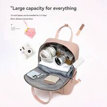 The New Women's Functional Bag Includes A Computer Bag And Super Storage Function. It Is A Must-Have For Business, Travel And School.Material: Oxford Cloth - 151-Đen - Xem 5