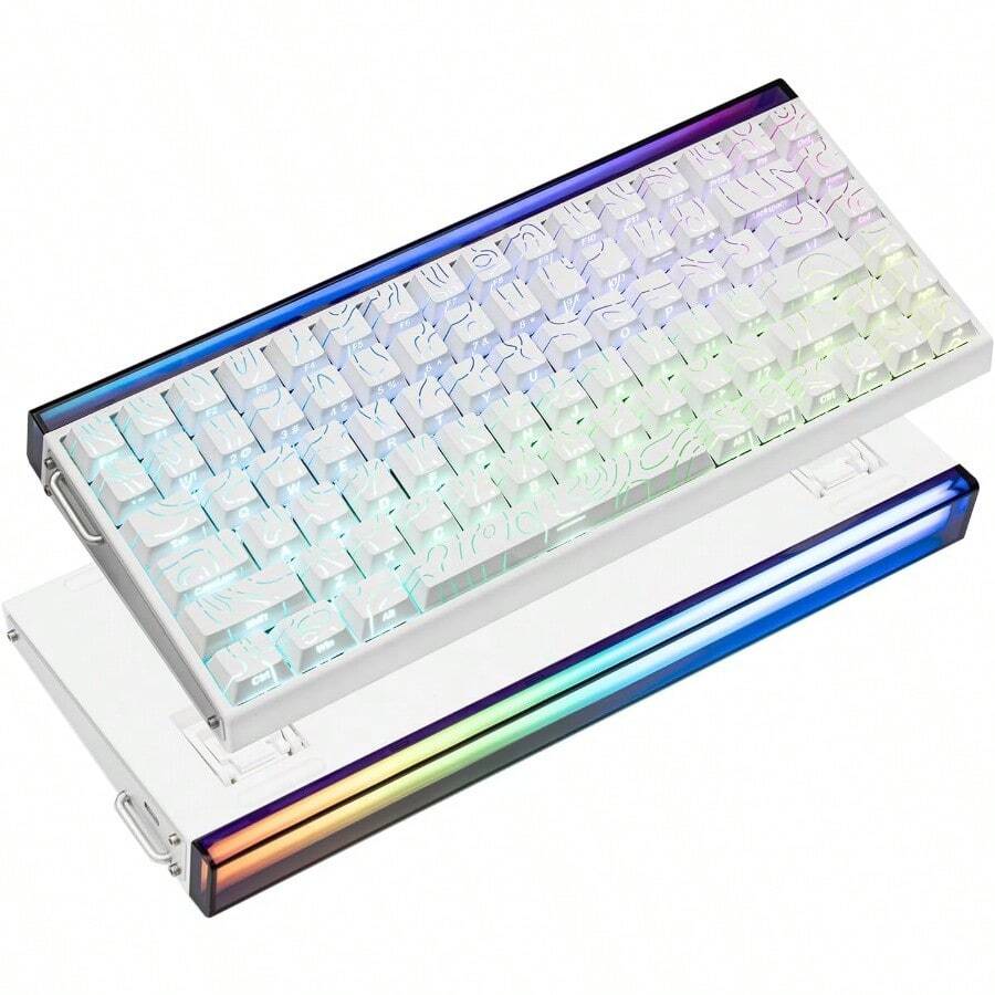 Aula Hero84 HE Wired Hall Effect Keyboard With RGB Lightbox 0.01mm ...