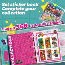 Sticker StringFun DIY Bracelet Kit - 360+ Collectible Stickers, Reusable Decals & Jewelry Making Set For Kids, Craft Kit With Rare Hidden Stickers - Multicolor - View 4