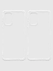 2pcs Clear Phone Case Compatible With Iphone&Galaxy - Clear - View 33