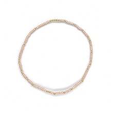 Pulseira de Contas Multicamadas Estilo Boêmio, Pulseira Trançada Feita à Mão para Mulheres