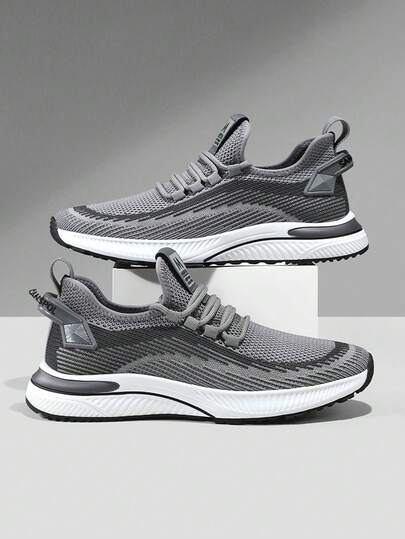 Tenis Deportivos de Hombre de Malla Transpirable: Tenis Casual Versátiles para Hombre con Suela Antideslizante y Ligero, Cómodos para Correr, Trabajo y Vida Cotidiana - Estilo Moderno Ideal para Actividades Diarias y Deportes Ligeros