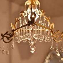 Adornos de cristal plateado, decoracin navidea vintage para el rbol, Halloween, Ao Nuevo, San Valentn, vacaciones, eventos y fiestas de boda, 25 piezas - Lágrima transparente - Ver 7