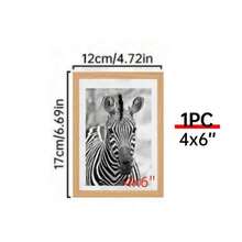 1/3件装相框，可用于墙面和桌面展示，适用于桌面艺术装饰、生日派对装饰、家居客厅办公室装饰、母亲节新年复活节礼物，黑色，长方形，不含照片，毕业礼物 - 棕色 - 查看 10