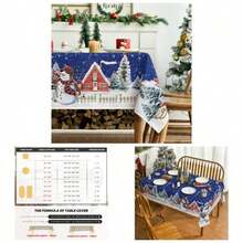 Kitchen Tablecloth - 152,4 x 355,6 cm (prostokątny) + Azul - Zobacz 1
