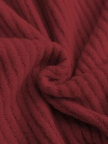 Winter Loose Solid Color Home Stripes Plus Velvet Cuffs Outdoor Wear Warm Pants, 2-Pack - 彩色 - 查看 5