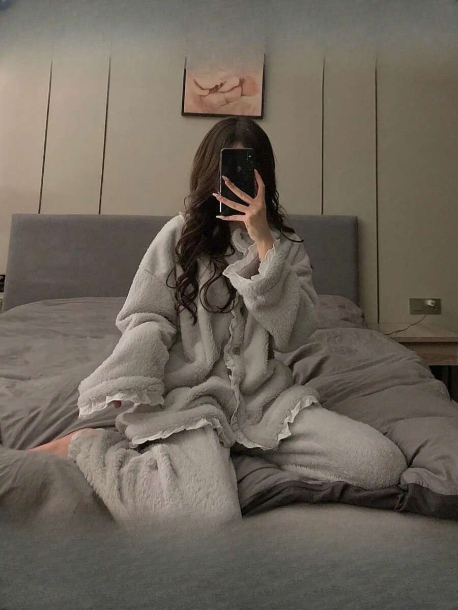 Women Two-Piece Outfits - Grey - View 1