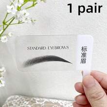 1 Cặp Miếng Dán Lông Mày - Bộ Chọn Hình Dáng Lông Mày Thử, Bộ Miếng Dán Lông Mày, Giá Rẻ, Quà Nhồi Tất, Trang Điểm, Dụng Cụ Trang Điểm, Đồ Giá Rẻ, Quà Tặng, Quà Tặng Cho Phụ Nữ, Quà Giáng Sinh - Nhiều màu - Xem 11