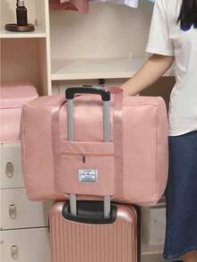 1 pieza Bolsa de viaje plegable de gran capacidad, adecuada para deportes, viajes, vacaciones, vuelta al cole, fines de semana, noches, accesorios de viaje, regalos de Navidad para mujeres, madres, amigos, cumpleaños, bolsa de gimnasio para fitness - Multicolor - Ver 10