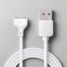 1 cáp sạc USB từ tính 5mm-6mm với đế hình bầu dục dài 2,7ft, dây sạc có thể thay thế. - Nhiều màu - Xem 3