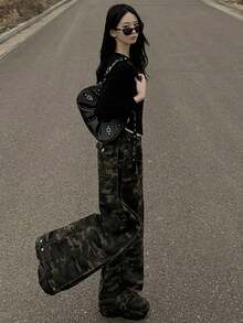 2025 Spring/Autumn Casual Versatile Women Button-Up Knit Cardigan