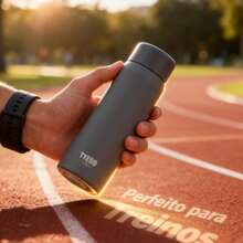 TYESO 1 Piece Mini Pocket Thermal Mug, Stainless Steel, Portable Travel Mug, Back To School, 200ml/7oz Stainless Steel Tea Cup, New Stylish Water Bottle, Mini Portable Car Cup - 灰色的 - 查看 2