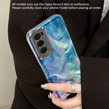 Funda de Teléfono de Color Borroso para Oppo A3 A3 Pro A3X A16 A17K A18 A38 A40 A55 A57 A57S A58 A60 A76 A77S A78 A79 A80 5G A95 A98 Reno 5 8T 10 11 Pro 12 13F Funda de Teléfono Transparente de Caricatura a Prueba de Golpes Cobertura Completa TPU Funda Protectora Simple de Moda a Prueba de Golpes Carcasa Suave Creativa - Colores mixtos - Ver 12
