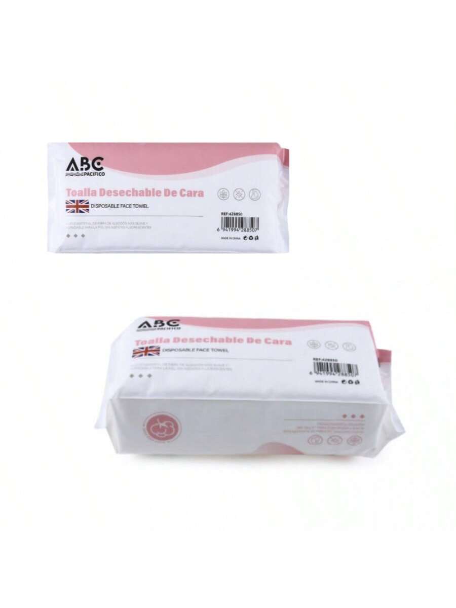 Toallas faciales desechables, 50 unidades, 20 x 20 cm