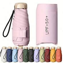 1 chiếc ô che nắng mini cầm tay, ô gấp gọn, ô bỏ túi nhẹ, dùng được cả che nắng và che mưa, lựa chọn mùa xuân hè, quà tặng cho phù dâu, trang trí phòng ngủ, trang trí nhà bếp, bãi biển, du lịch, dành cho nam, dành cho nữ, kỳ nghỉ, đồ dễ thương, quà tặng Ngày của Mẹ, trang trí phòng ngủ, sân vườn, trang trí nhà bếp, mùa hè, bãi biển, đồ dùng cần thiết khi đi du lịch, trang trí phòng, đồ chơi mềm, tốt nghiệp - Màu be - Xem 3