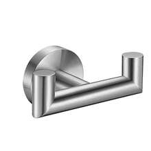 Bathroom Towel Hooks, Kitchen And Bathroom Towel Hooks, SUS304 Stainless Steel Hooks, Heavy-Duty Double Towel Rack Hooks, Suitable For Hanging Towels, Coats, Sponges, Wall-Mounted, 1 Piece - Multicolor - View 11