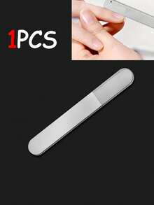 3PCS Nano Glass Nail File, Sanding Strip, Polishing And Brightening Nail Set, Double-Sided Crystal Nail Art Tool Wonder.Essential For Nail Salons - Clear - View 10