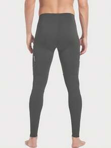 LEOPATRIX Men's Outdoor Cycling Pants, Equipped With Waterproof Breathable 4D Padded Seat, Shock-Absorbing And Comfortable, Suitable For Long-Time Cycling, With Zipper And Pocket Functions, Moisture-Wicking And Breathable.