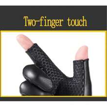 Mănuși de ciclism calde, mănuși de pescuit, mănuși de iarnă pentru bărbați și femei, căptușite termic, antiderapante și impermeabile. - Multicolor - Vizualizare 4